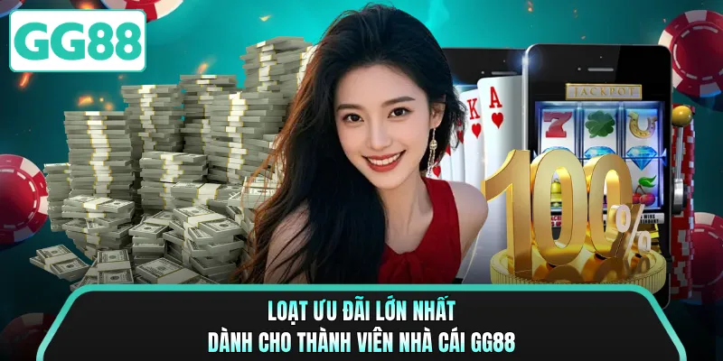 Loạt ưu đãi lớn nhất dành cho thành viên nhà cái GG88